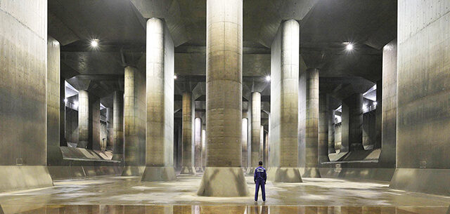 巨大地下防災施設「地下神殿」など多彩な見学コース体験ツアー